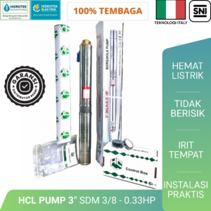 POMPA SIBEL HCL PUMP 3" SDM 3/8 - O.33 HP