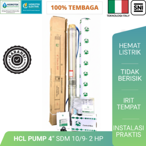 Pompa Air Submersible HCL Pump 4" SDM 10/9 2 HP