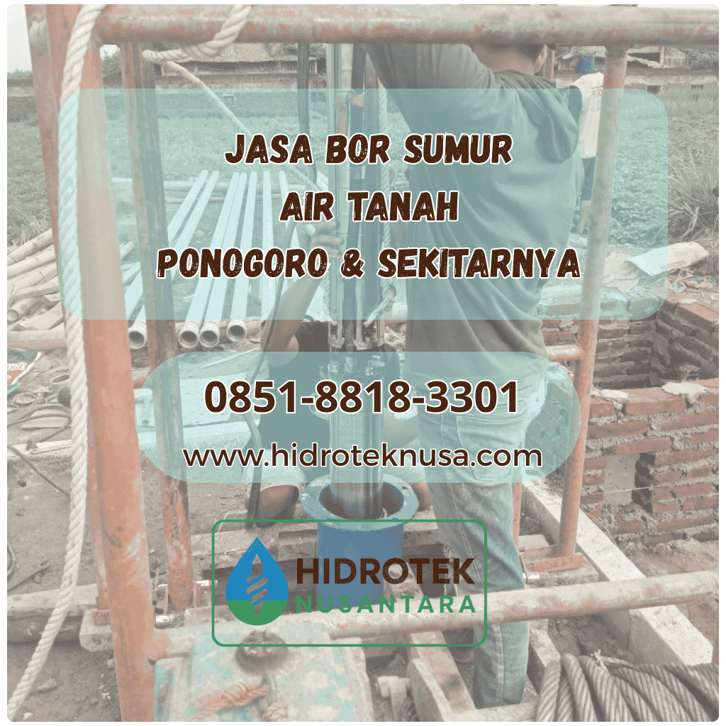 Jasa Bor Sumur Ponorogo