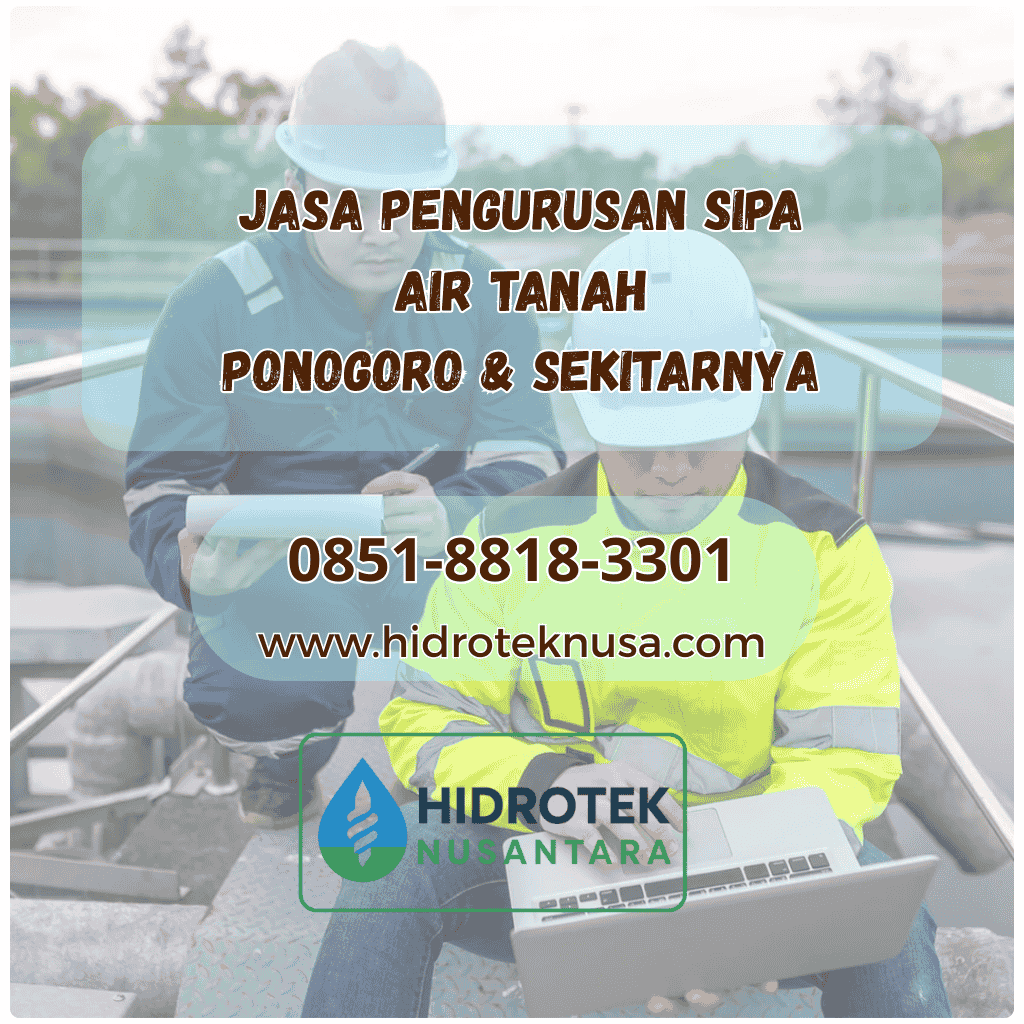 Pengurusan SIPA Air Tanah Madiun