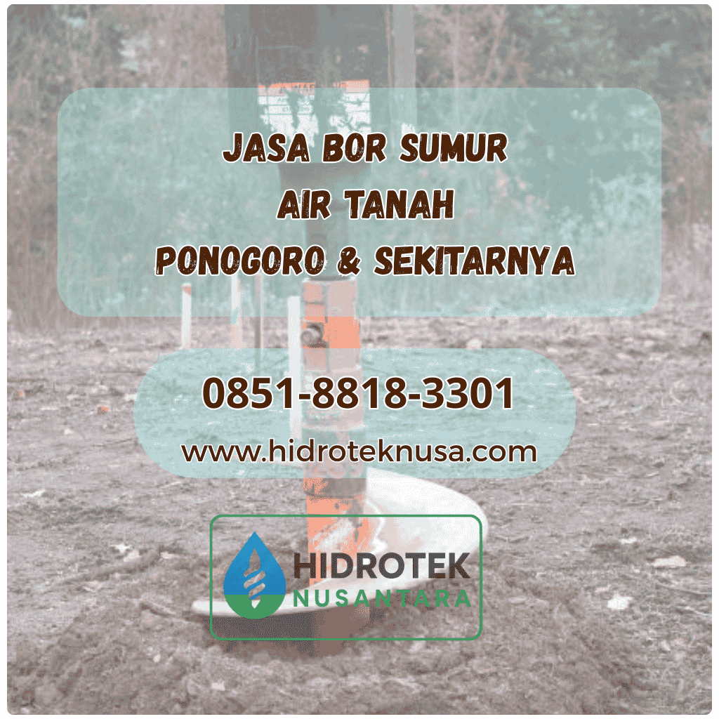 kontraktor Bor Sumur Ponorogo
