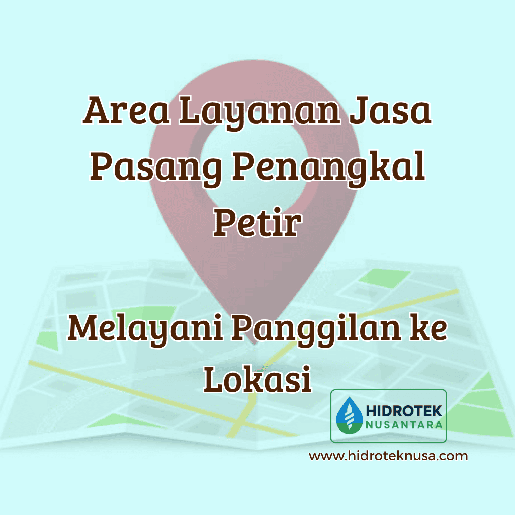 Area Layanan jasa instalasi penangkal petir