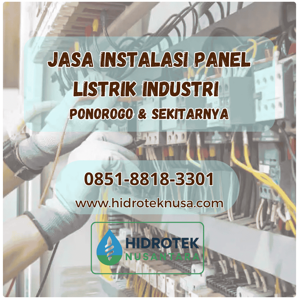 Jasa instalasi panel listrik industri