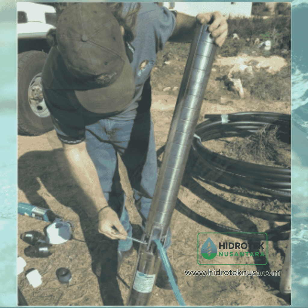 Pemeriksaan bagian dalam pompa sibel seperti impeller dan motor