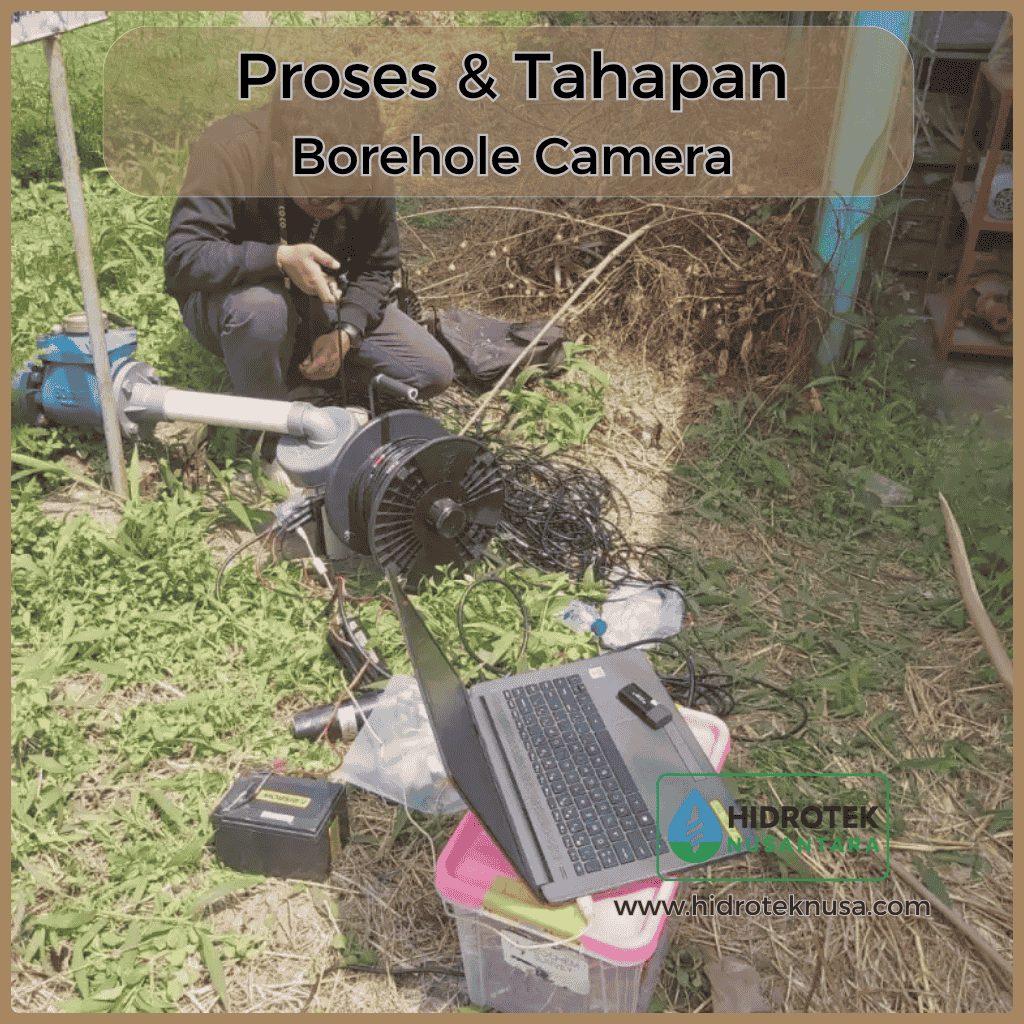 proses borehole camera