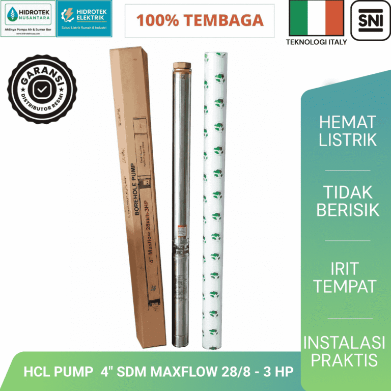 Pompa Sibel Bergaransi 4 SDM MAXFLOW 288 3 HP