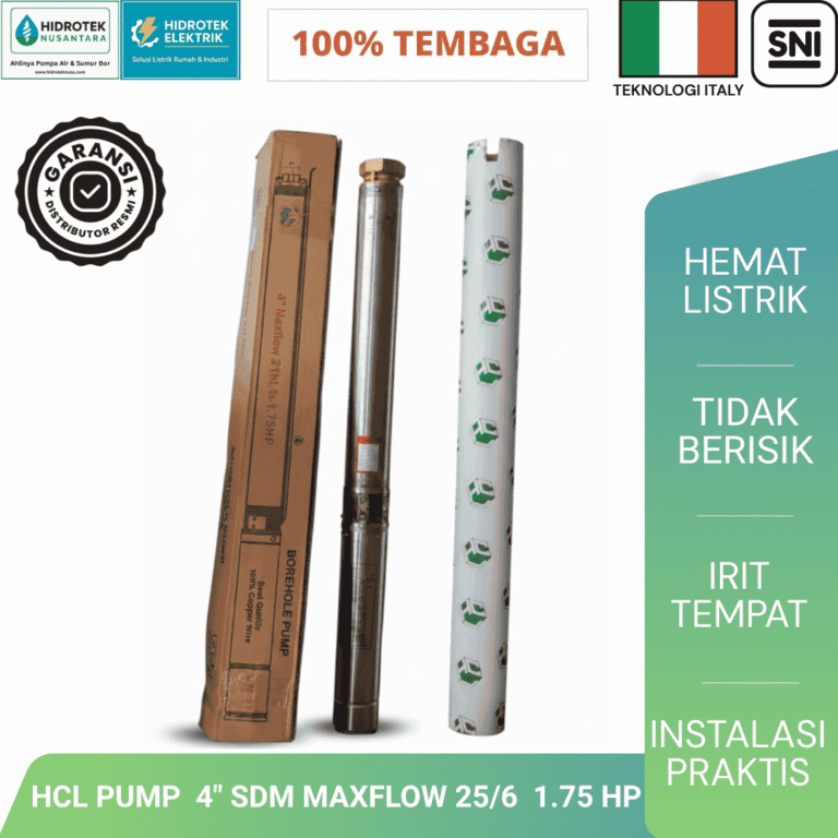 Toko HCL PUMP 4 SDM MAXFLOW 256 1.75 HP Ponorogo