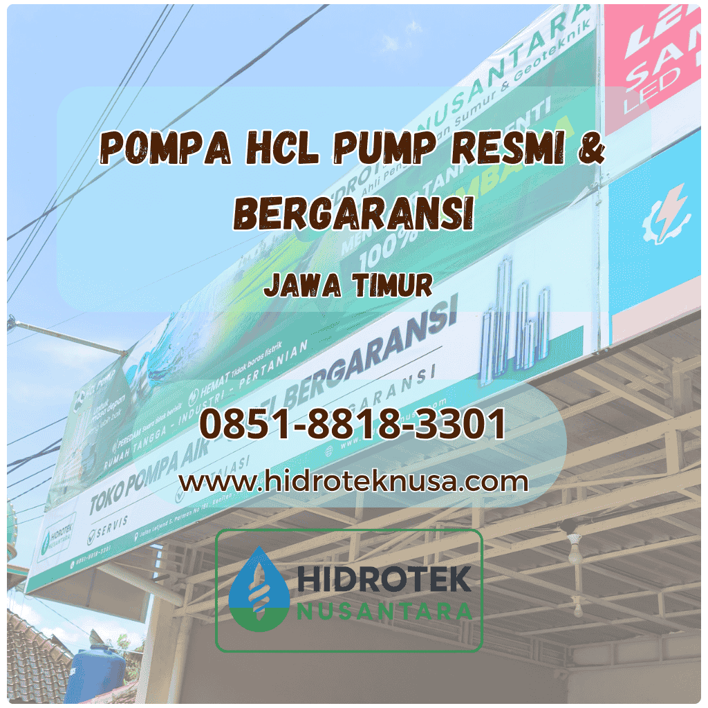 pompa hcl pump bergaransi resmi