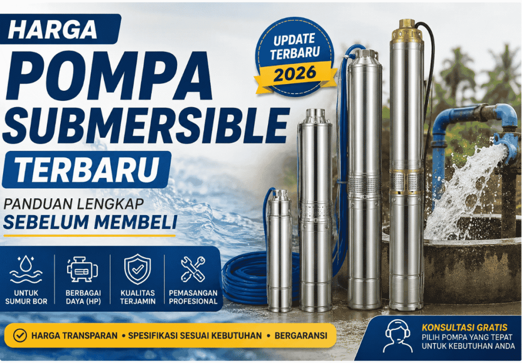 harga pompa submersible terbaru