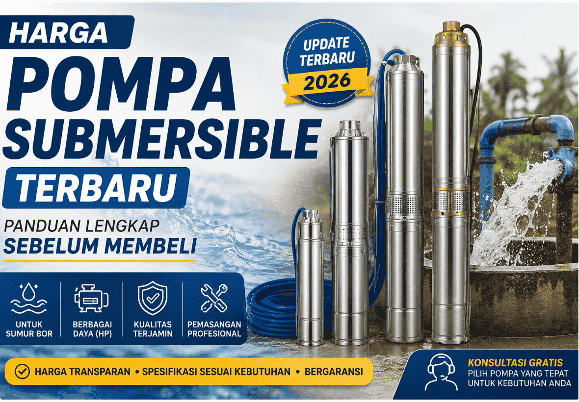 harga pompa submersible terbaru