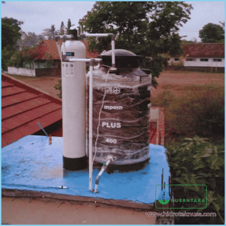 Pemasangan filter air untuk sumur bor dan air tanah