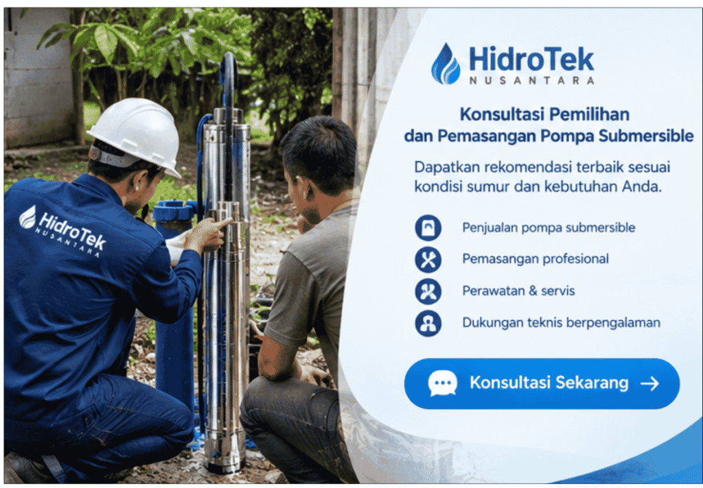 konsultasi pompa submersible