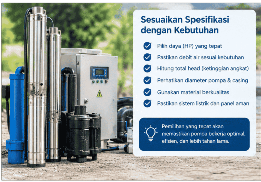 spesifikasi submersible